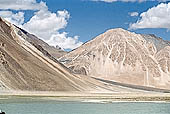  The intensely blue clear water of Pangong Tso - Ladakh 